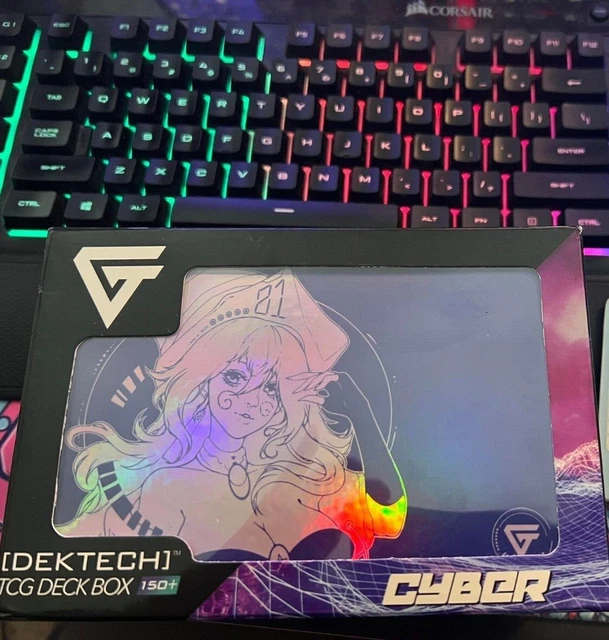DARK MAGICIAN GIRL Cyber DekTech Deck Box Gem Accessories 90.00 PicClick