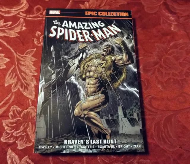 Amazing Spider-Man Epic Collection Vol 17 Kraven's Last Hunt Marvel Comics TPB