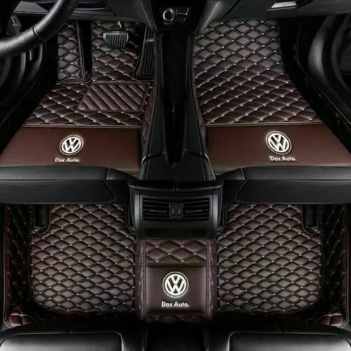 Passend für VW Passat Golf T-ROC Automatten Wasserfest Auto-Fußmatten Allwetter