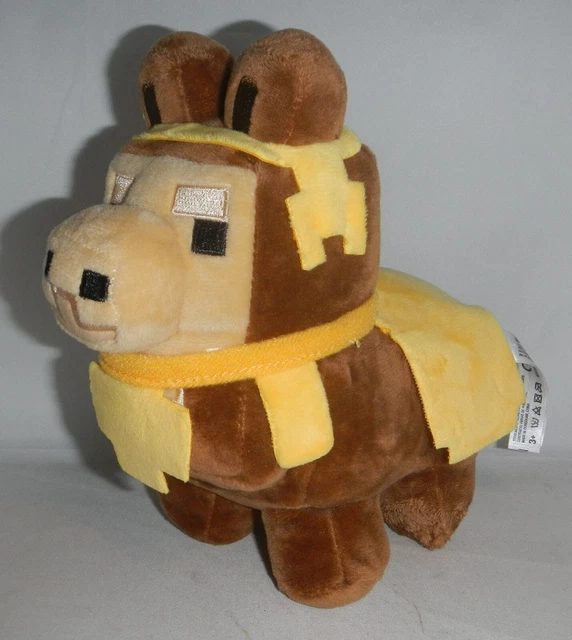 MINECRAFT BABY LLAMA Mojang JiNX Happy Explorer Brown Yellow 7
