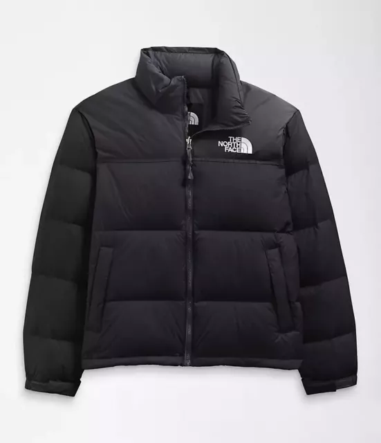 The North Face 1996 Retro Nuptse Men's Puffer Jacket LARGE Black AUTHENTIC $330