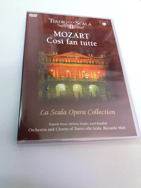 MOZART COSI FAN Tutte - Teatro Alla Scala - Muti ( DVD ) **NEW
