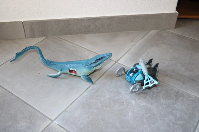 Srliya Figure di Dinosauri Realistici Modello di Dinosauro Mosasaurus Giocattoli di Dinosauro Perfetti per la Decorazione del Collezionista (Come mostrato