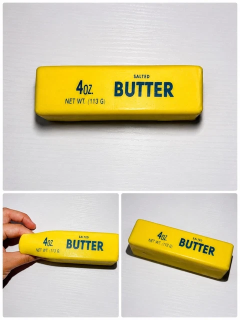 SQUEEZY SQUISHY SQUICHIE Antistress Beurre Sal BUTTER Jaune 4 Oz squeezy-squishy-squichie-antistress-beurre-sal-butter-jaune-4-oz