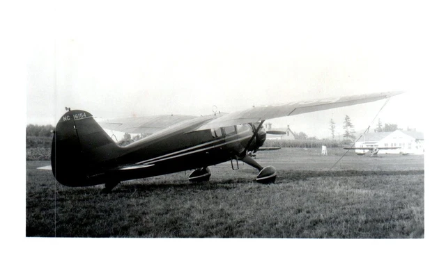 Stinson Reliant Gull Wing Airplane Aircraft Vintage Photograph 5x3.5" NC16154