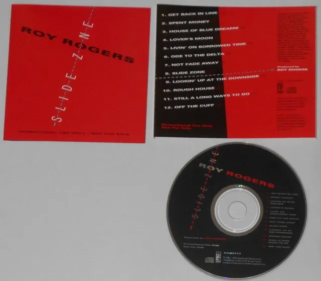 ROY ROGERS - Slide Zone - U.S. promo cd $6.62 - PicClick