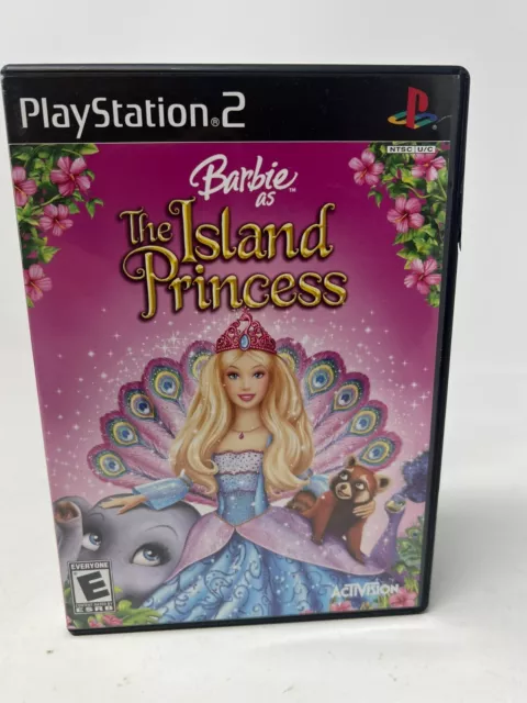 Barbie as The Island Princess (Sony PlayStation 2, PS2, 2007) NO MANUAL