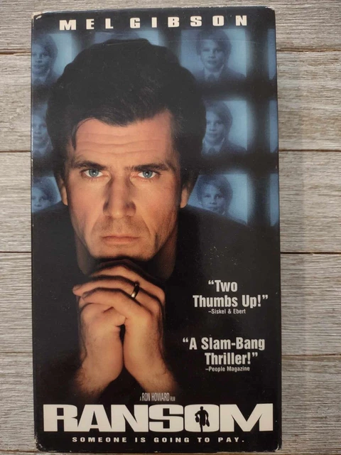 Ransom Mel Gibson Rene Russo Gary Sinise Vhs Movie Tape 1997 8 53