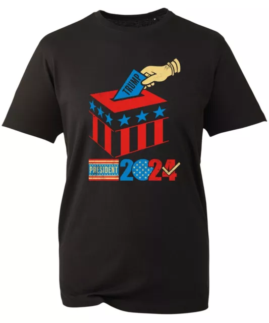 T-Shirt Trump Präsident 2024 USA Wahlen 2023-2024 Stimme für Donald Trump
