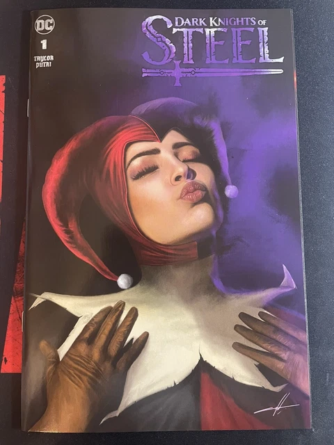 Dark Knights Of Steel #1 * Nm+ * Carla Cohen Exclusive Harley Quinn Variant Dc