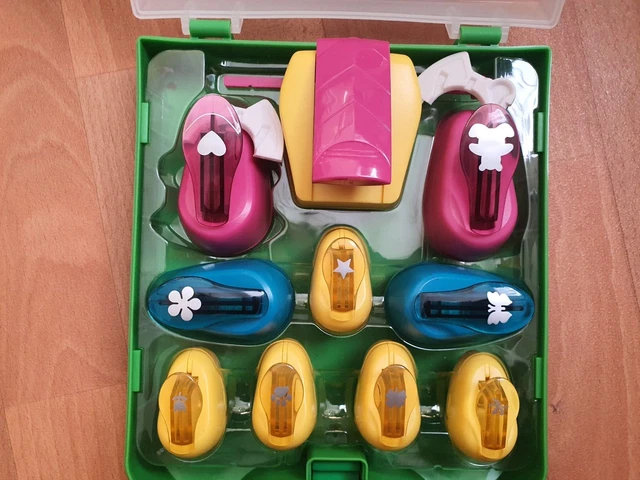 Stanz- Set im Koffer, 10 teilig, wie neu!!!!