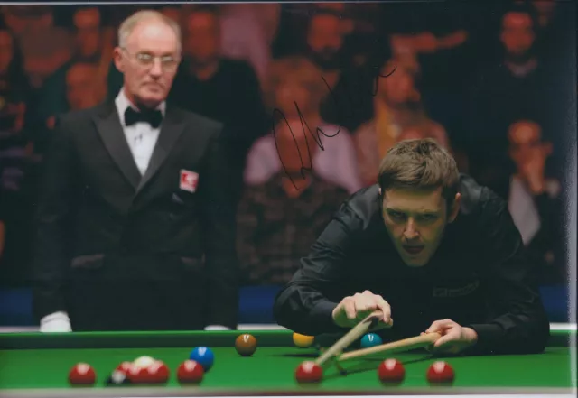 Ricky WALDEN SIGNED 12x8 Photo Autograph COA AFTAL SNOOKER Shanghai Masters Win