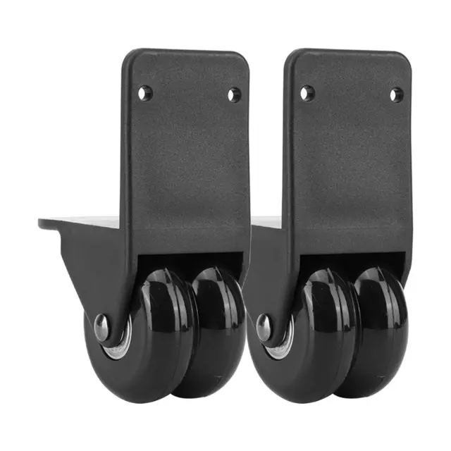 2Pcs Durable Kits Load Bearing Directional Luggage Wheels Mute for Travel