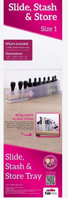 Juego de 1 deslizamiento, almacenamiento y tienda totalmente Tiffany - Cantidad 9