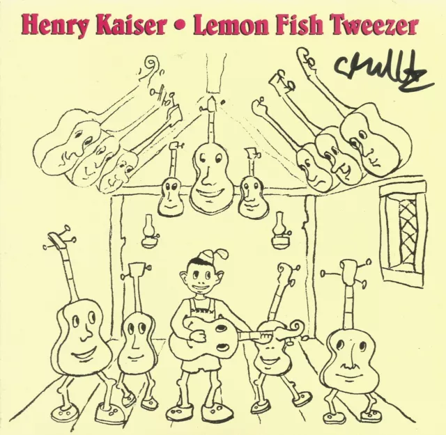 Lemon Fish Tweezer * by Henry Kaiser (CD, 1992, Cuneiform) Original Signed