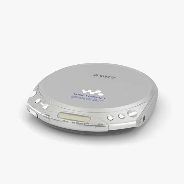 SONY WALKMAN ESP MAX Portable CD Player Silver VGC (DE220/SC) £