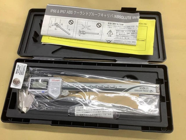 Mitutoyo ABS Coolant Proof Caliper CD-15PSX 500-702-10 Gray New Item From Japan