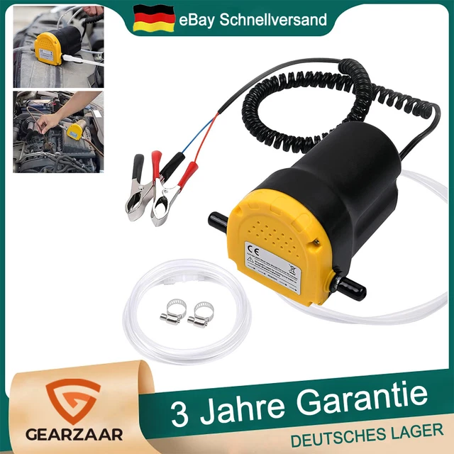 Dieselpumpe 155 W Tragbare Ölabsaugpumpe Heizölpumpe 12V 2400L/H