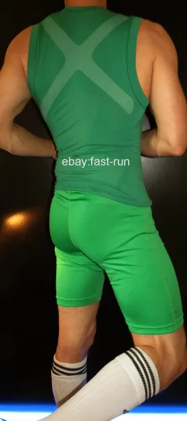 Herren Laufhose Neu New SHORT TIGHT Größe 52 L Running Sporthose Laufshorts