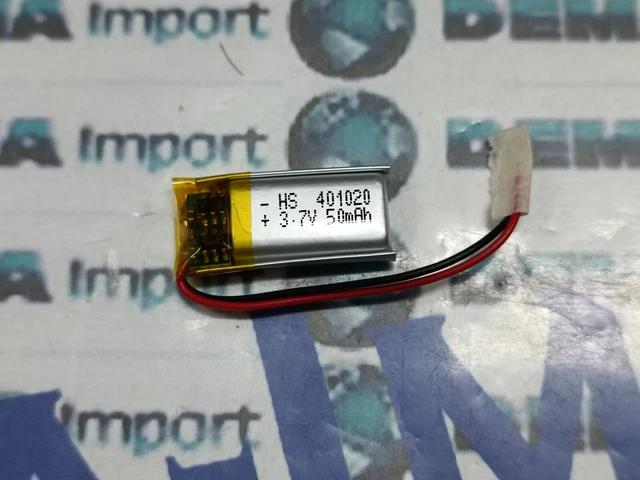 Batterie a litio basso drenaggio 300mAh 3.7 v cuffie gps led dispositivi elettri