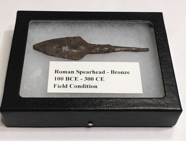 Ancient Roman Spearhead 2000 Years Old! Field Condition! Unique Christmas Gift!