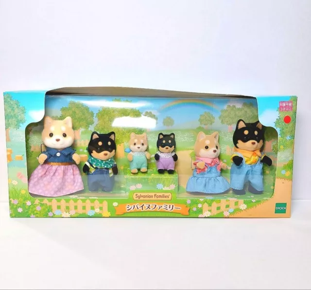 Sylvanian Families Shiba Inu Dog Family Calico Critters Epoch Japan  NEW