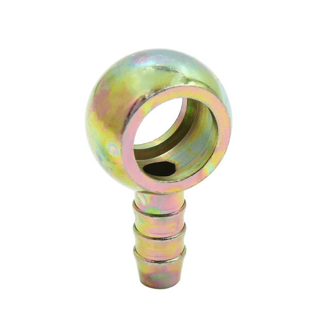 Giunto tubo flessibile 10 mm ID 18 mm vite cava tubo freno adattatore per moto auto
