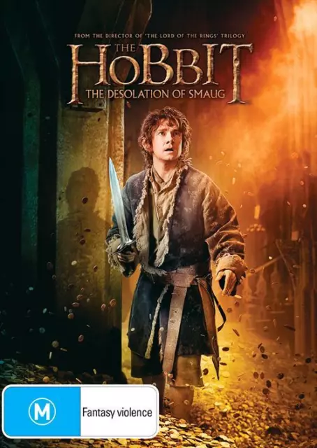 Hobbit - The Desolation of Smaug (DVD, 2013) Factory Sealed, Region: 4