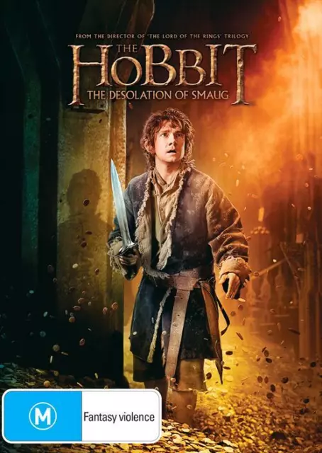 The Hobbit - Desolation of Smaug DVD, (LIKE NEW) REGION 4