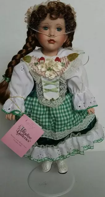 Treasury Collection Paradise Galleries Kelly Doll Premier Ed Musical Porcelain