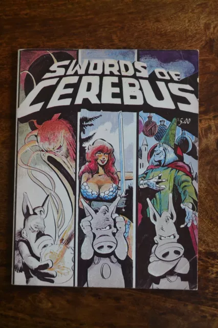 Swords of Cerebus #1 1st Printing  TPB 1981 Aardvark-Vanaheim