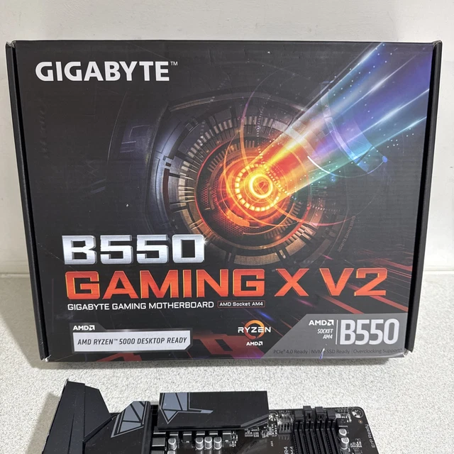 GIGABYTE ‎B550 GAMING X V2 ATX Motherboard Black £24.37 PicClick UK
