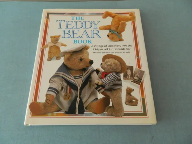 Vintage THE TEDDY BEAR BOOK Maureen Stanford & Amanda O'Neill Dust Jacket 1996