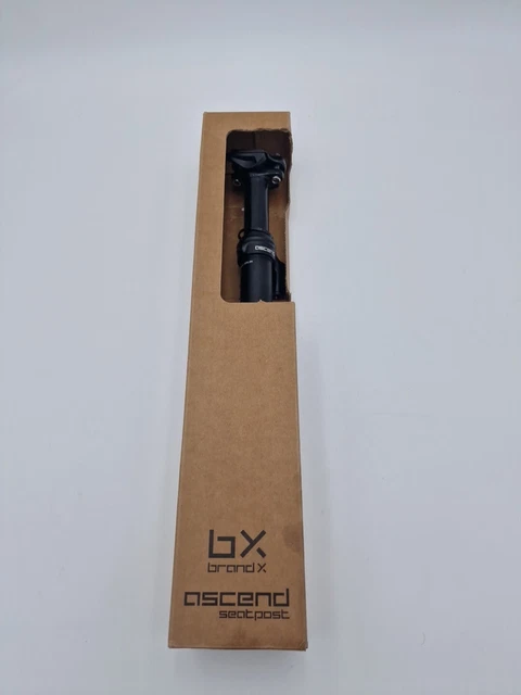 Brand-X Ascend II External MTB Dropper Seatpost - 2 x Lever - 105mm Drop