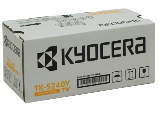 Genuine Kyocera TK-5240Y Yellow Toner Cartridge