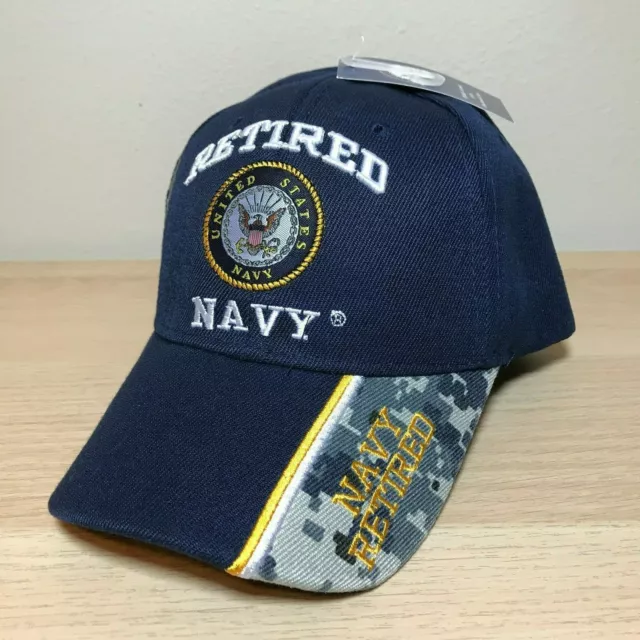 Official US Navy Licensed Retired Navy Cap Hat