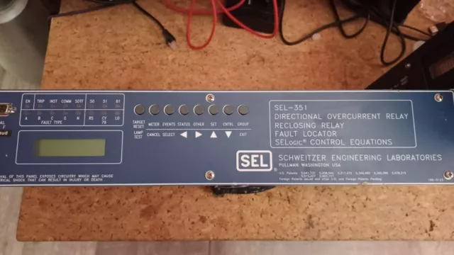 Sel 351 Directional Overcurrent Protection  