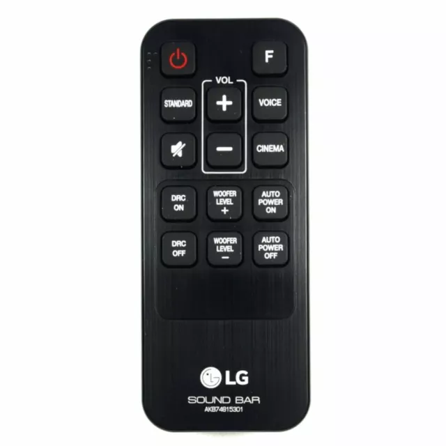Véritable LG LAS855M Télécommande Enceinte Soundbar