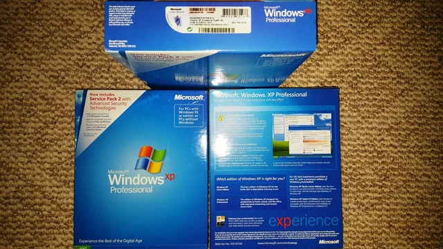 Windows XP SP5改 2GB SSD128GB Office2007 Windows XP SP2 Pro OEM