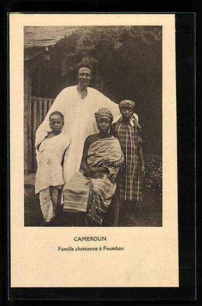 CPA Cameroun, Famille chrétienne à Foumban