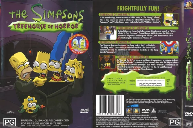 SIMPSONS, THE - Treehouse Of Horror (DVD, 2004) Free Post $7.95