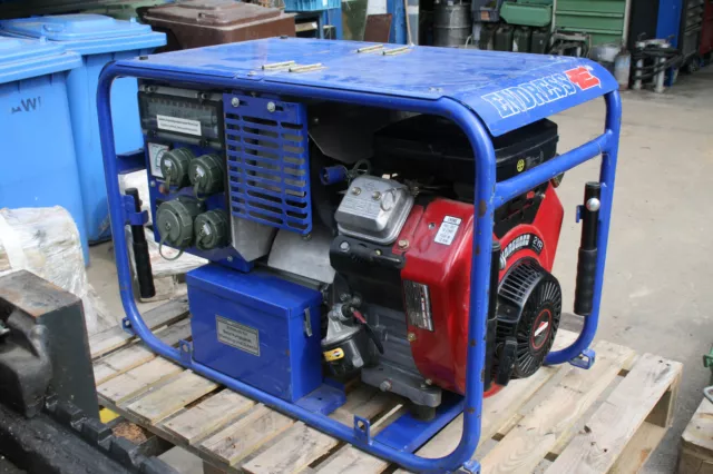 THW Stromerzeuger 8KVA 3x230V 1x 400V Endress aus Depot geprüft mit Garantie