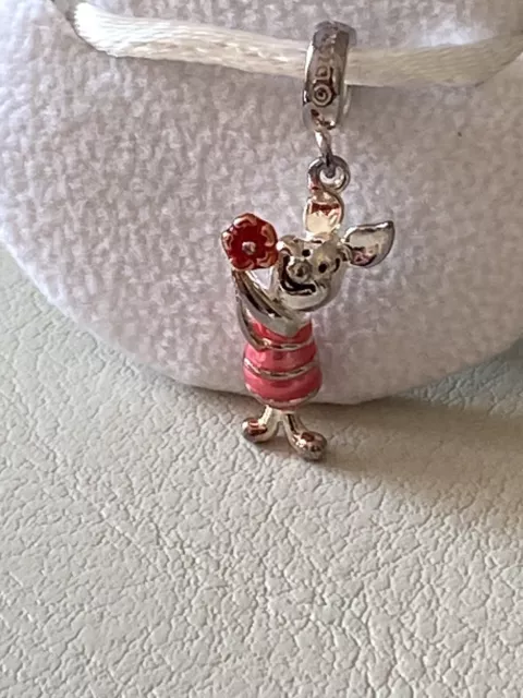 New Chamilia Disney Piglet Hanging Charm  Winnie The Pooh 2020-1024 Bnib