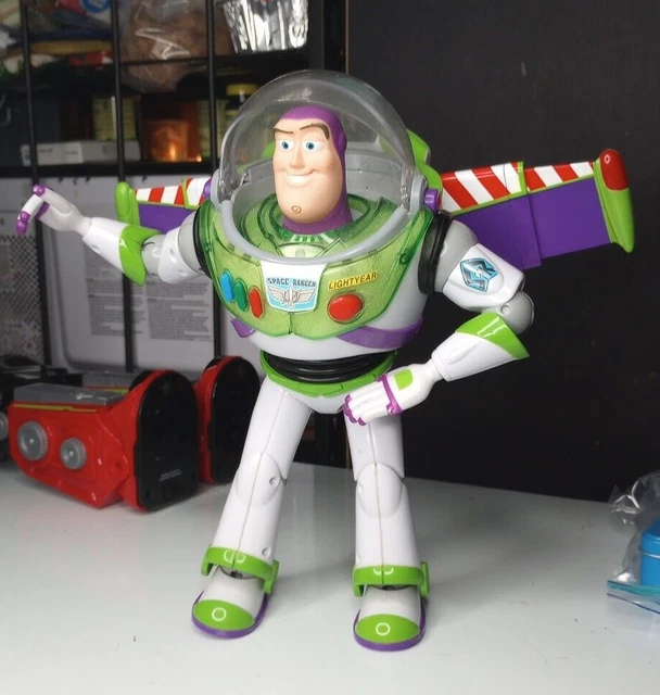 TOY STORY BUZZ LIGHTYEAR 12in. Action Figure LIGHTS and SOUND Work