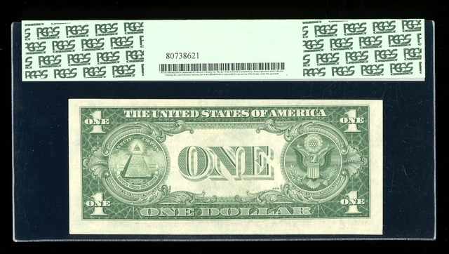 DBR 1935-E $1 Silver Fr. 1614 FH Block PCGS 55 PPQ Serial F80741314H 2