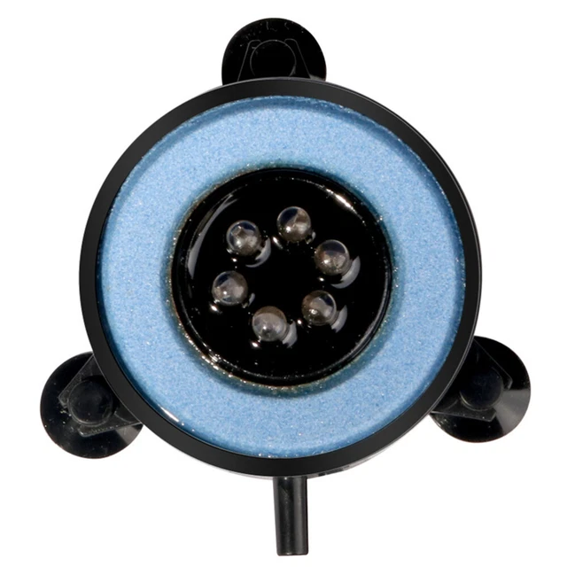 LED Aquarium Fish Tank Light Air Bubble Lights Submersible Underwater Lamps