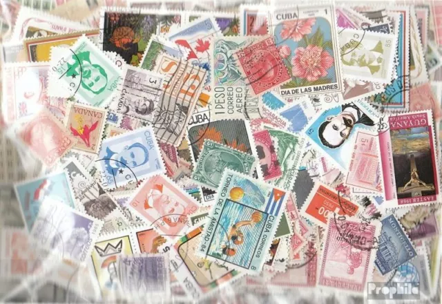 Amérique 3.000 différents timbres