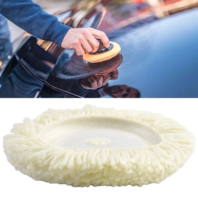 Set Polissage Voiture 35 Pièces SIQUK - Tampons Eponge, Laine Et Adaptateur Pour Perceuse