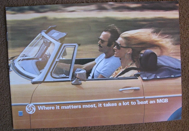 MG  BROCHURE MANUAL HANDBOOK B C MIDGET 1970 s austin condition leyland mint