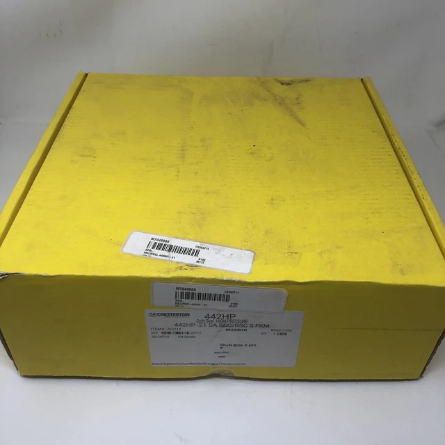 New Chesterton 442HP Split Seal High Pressure RSC/RSC S Size 2.625 Item # 263214